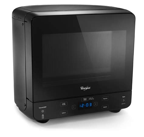 small countertop microwave ovens black